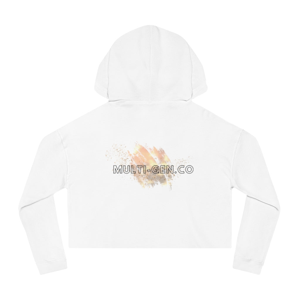 Keep Going Cropped Hooded Sweatshirt