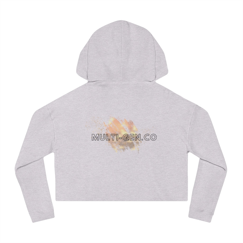 Keep Going Cropped Hooded Sweatshirt