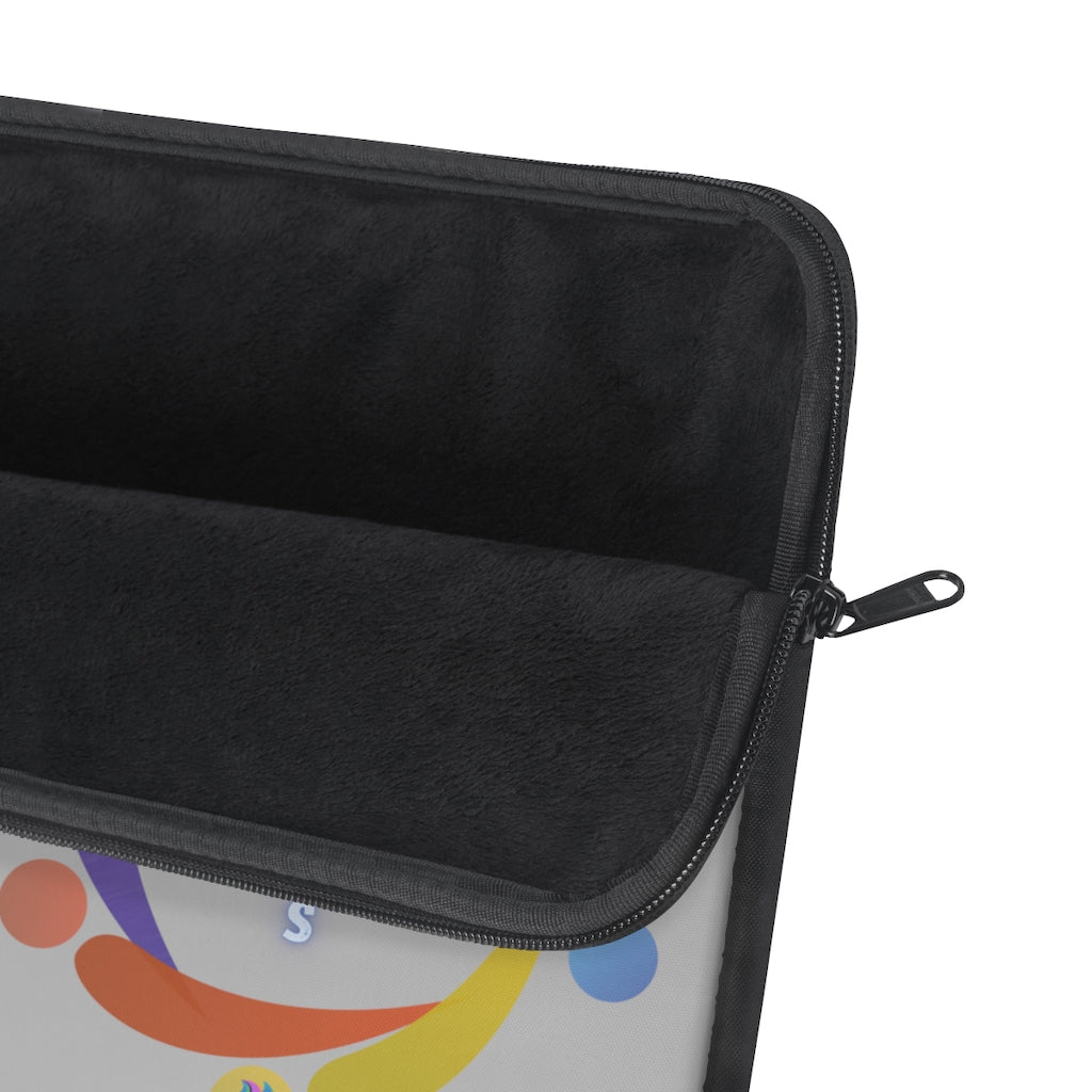 "Goals" Laptop Sleeve-Gray