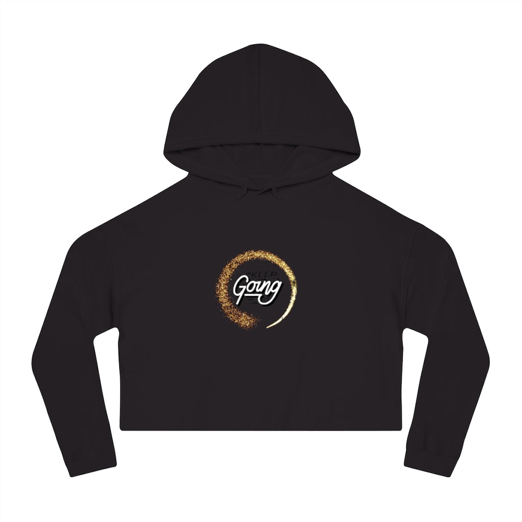 Keep Going Cropped Hooded Sweatshirt