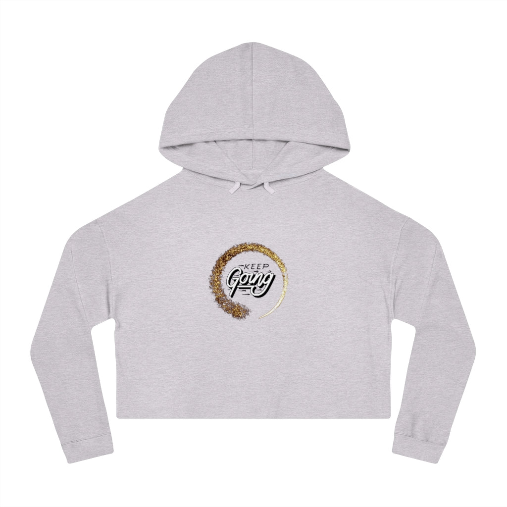 Keep Going Cropped Hooded Sweatshirt